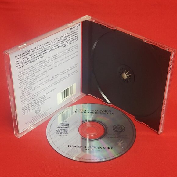 Gentle Persuasion The Sounds of Nature Peaceful Ocean Surf CD 1987 - Picture 6 of 8